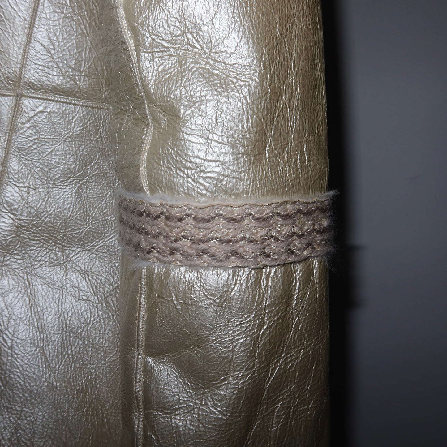 Emporio Armani AW2004 Leather and Fur Jacket