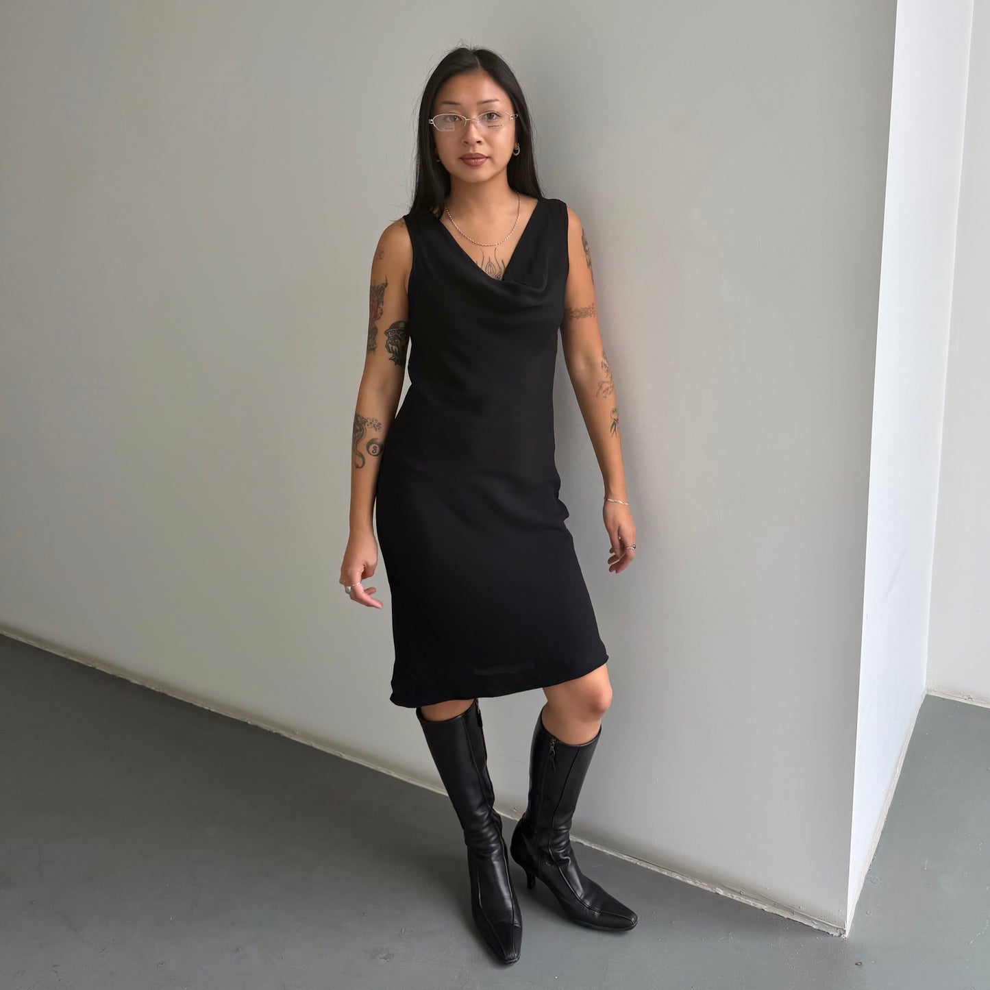 Yves Saint Laurent 1994 Silk Dress