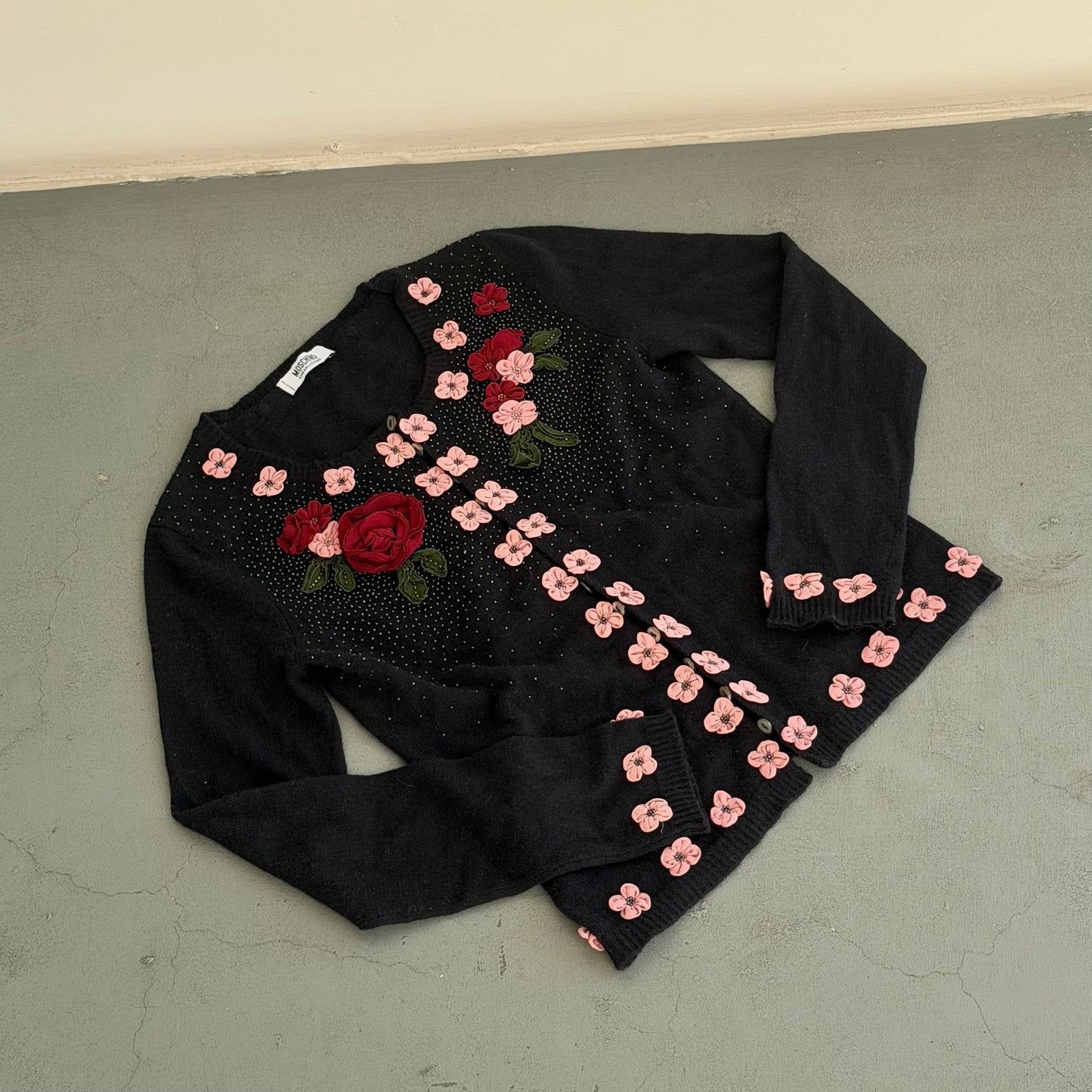 Moschino Floral Cardigan
