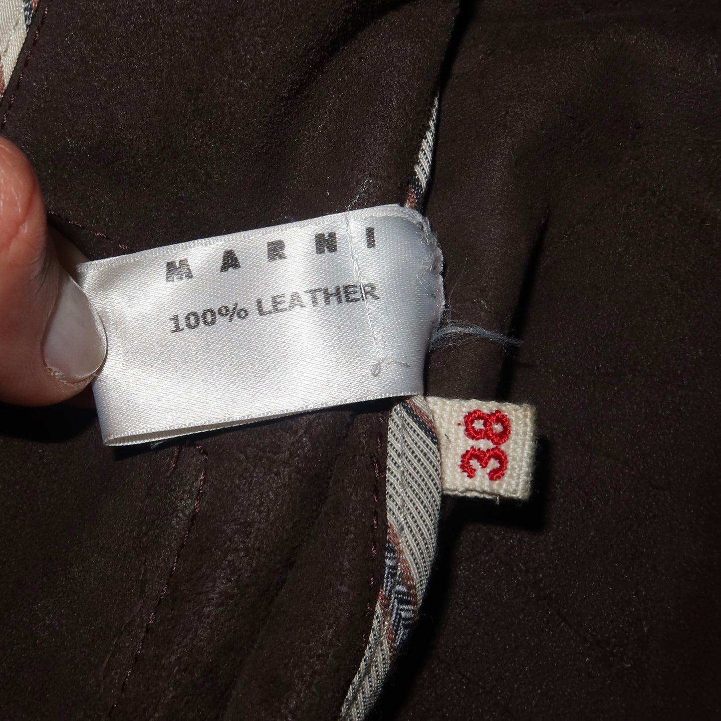 Marni AW2002 Suede Jacket