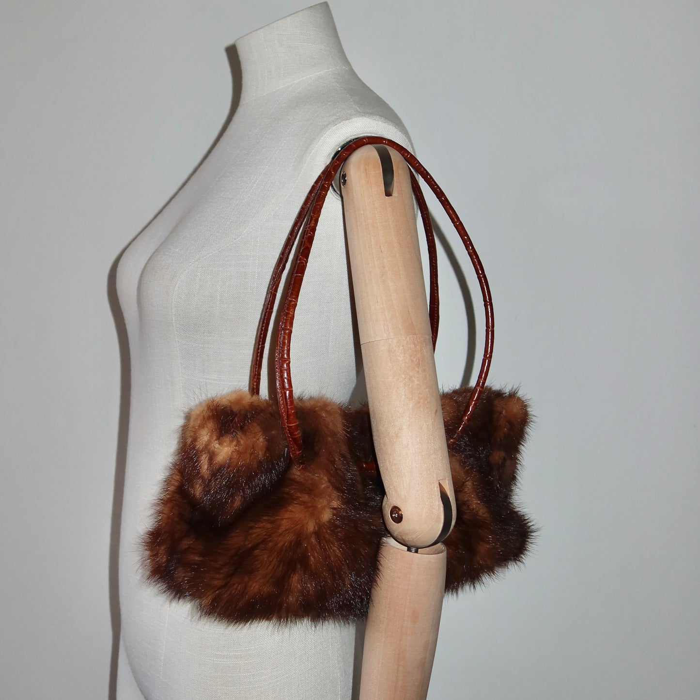 Paolo Masi Real Fur Bag