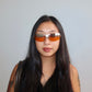 Celine Orange Tinted Sunglasses