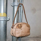 Prada Cowhide and Python Boston Bag