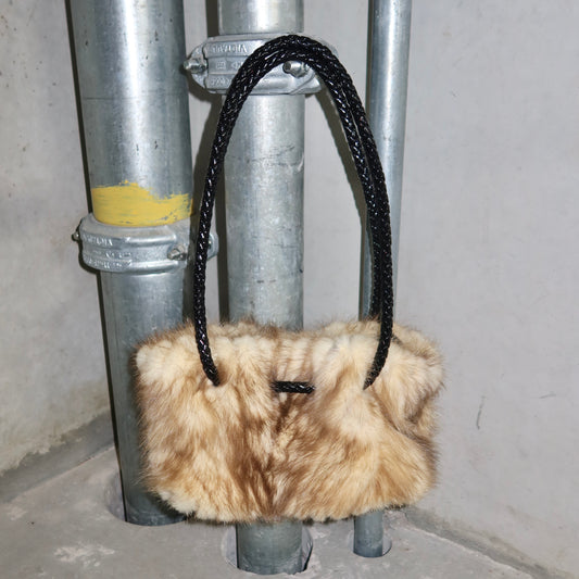 Vintage Italian Mink Fur Bag