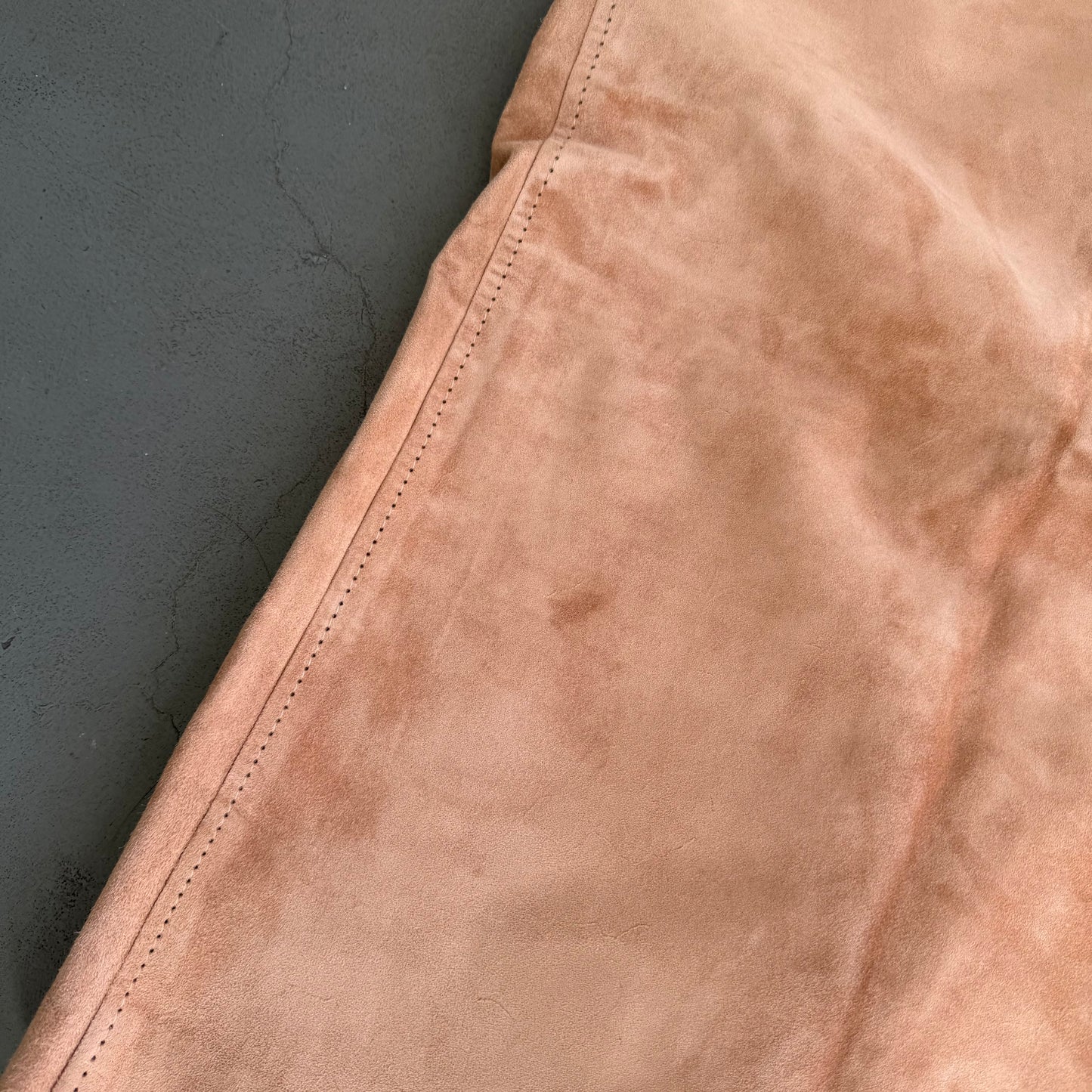 Yves Saint Laurent Suede Pencil Skirt