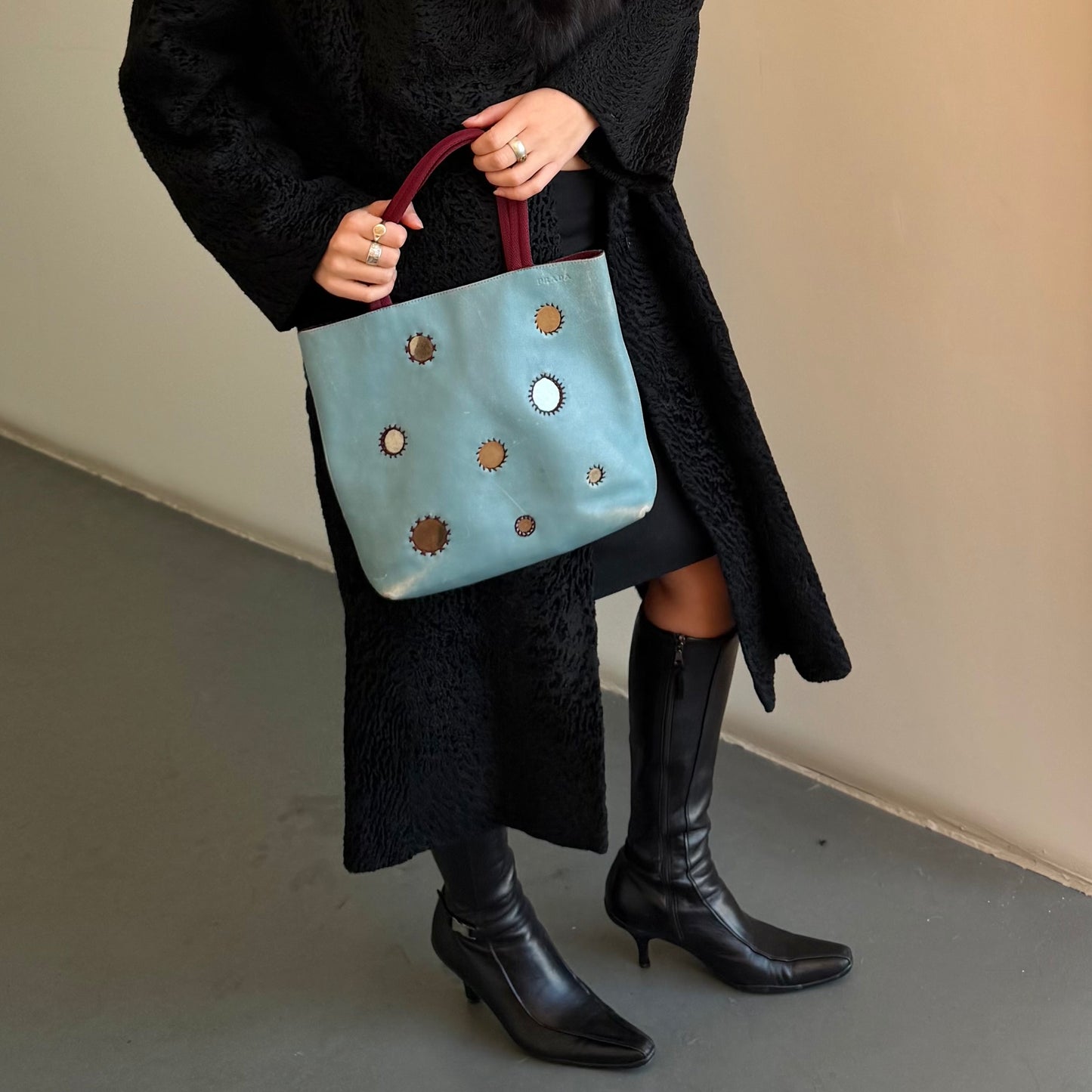 Prada SS1999 Mirror Tote