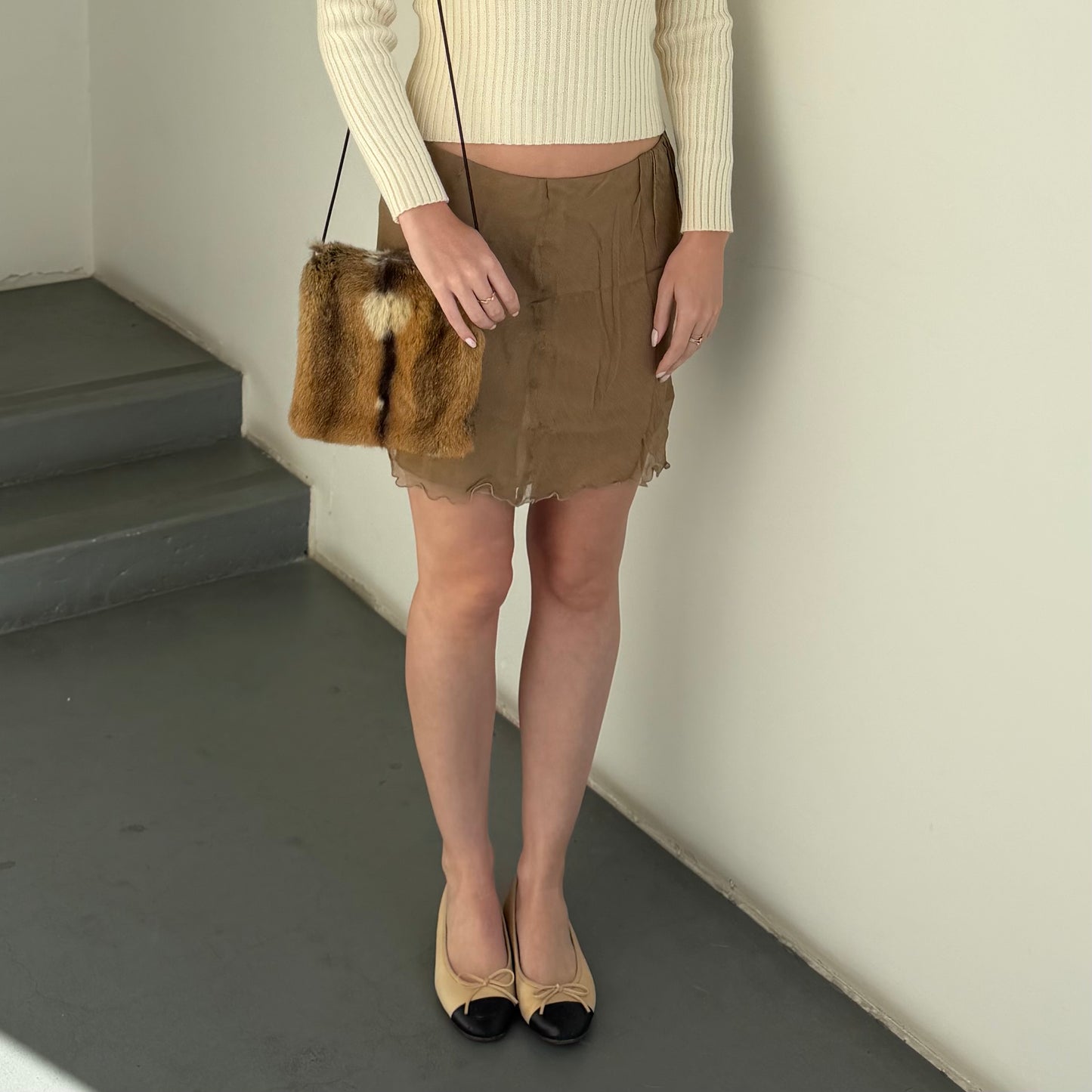 Emporio Armani Silk Skirt