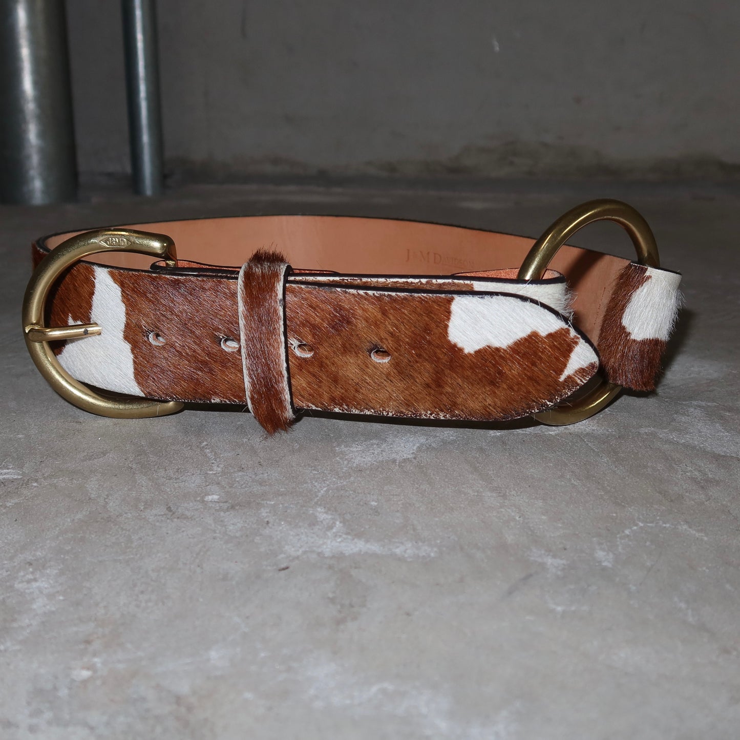 J&M Davidson Cowhide Belt