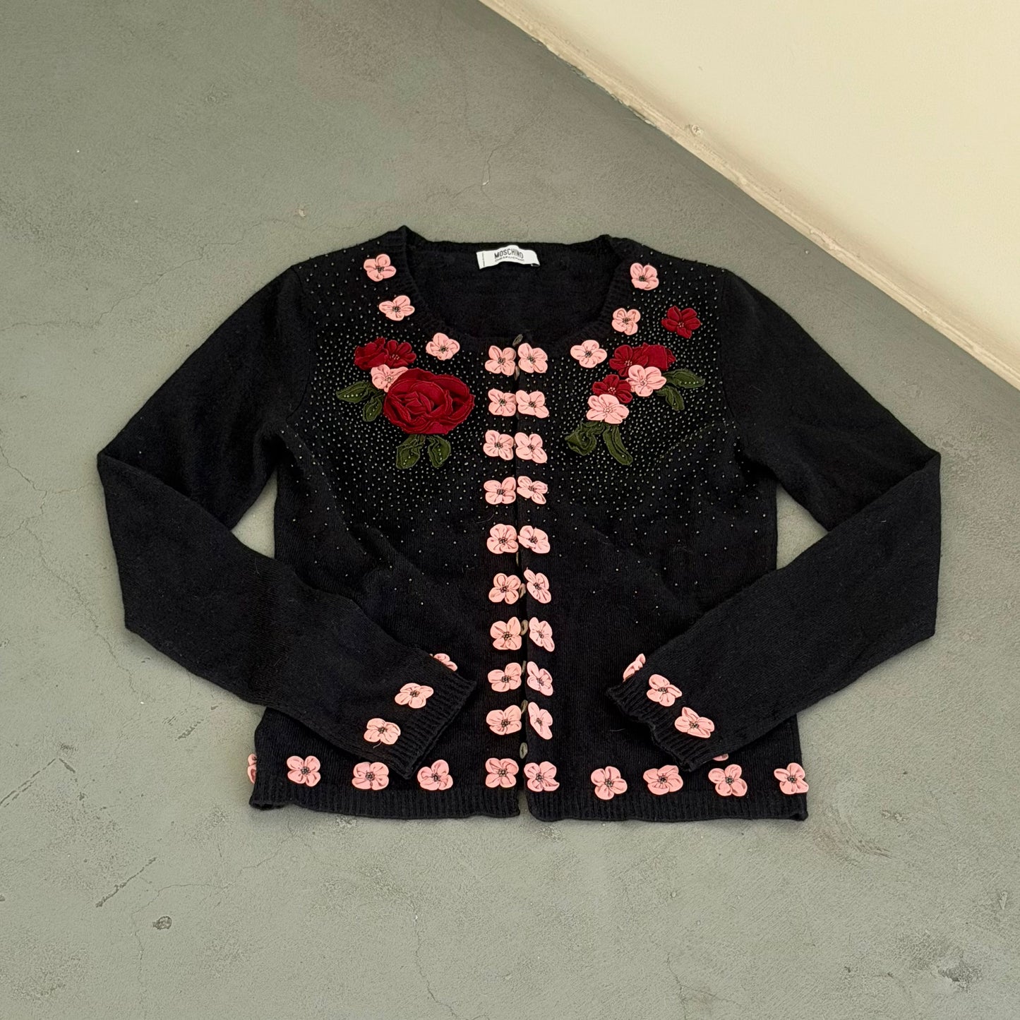 Moschino Floral Cardigan