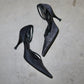 D&G Satin Floral Heels (37)