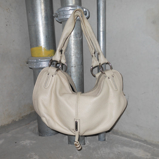 Celine White Leather Bittersweet Bag