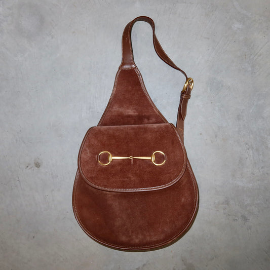 Gucci Suede Crossbody