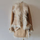 Burberry Shearling Coat and Skirt Set