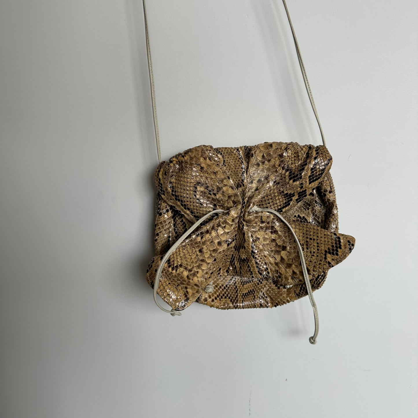 Vintage Snakeskin Crossbody