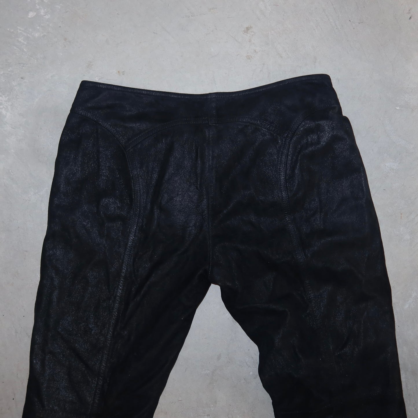 Plein Sud Leather Trousers