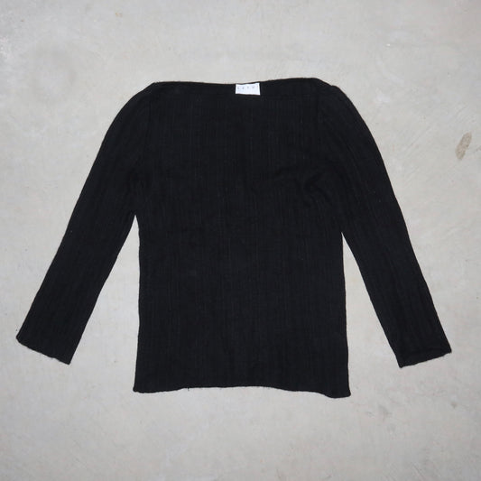 Marni Black Cashmere Top