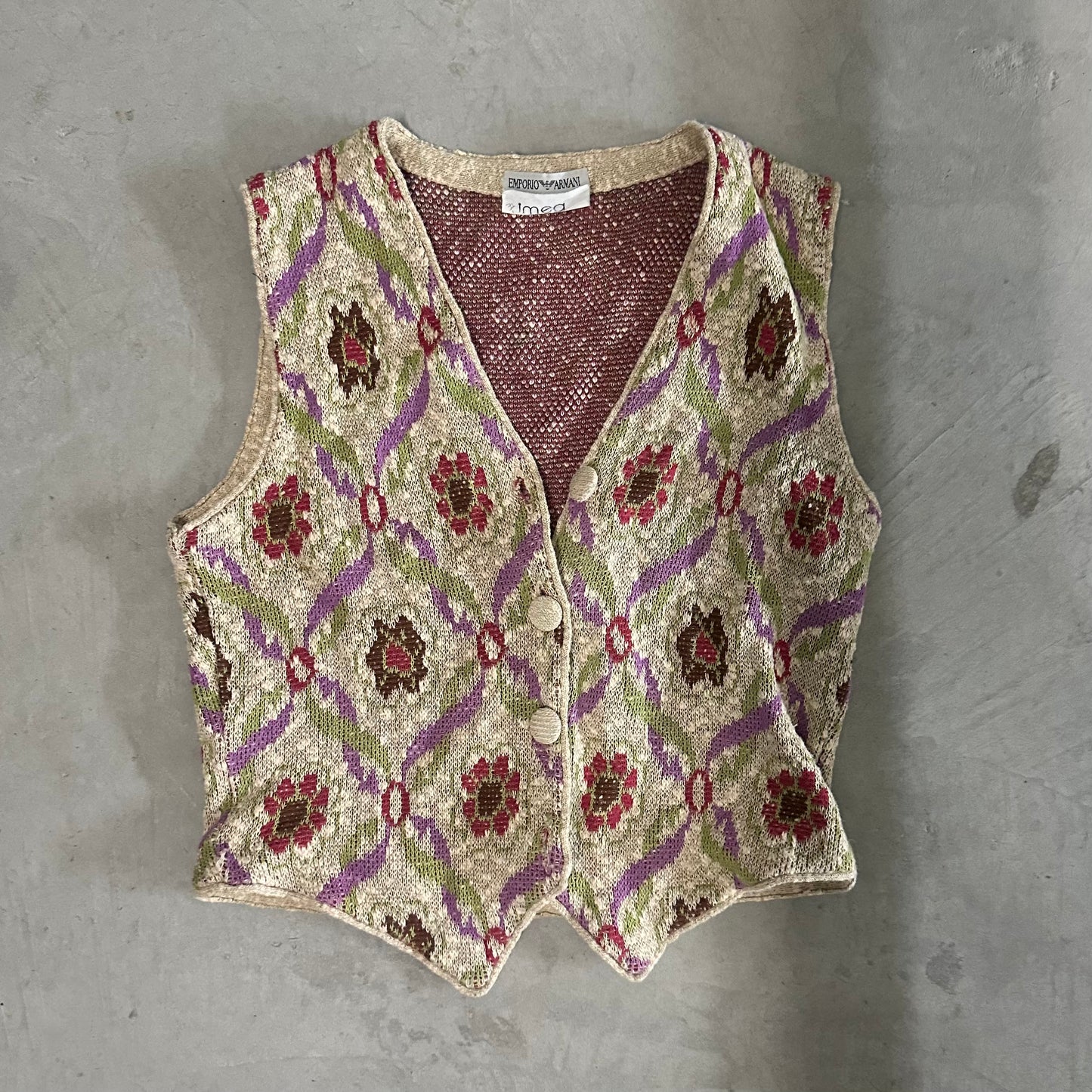 Emporio Armani Rare 90’s Knitted Vest