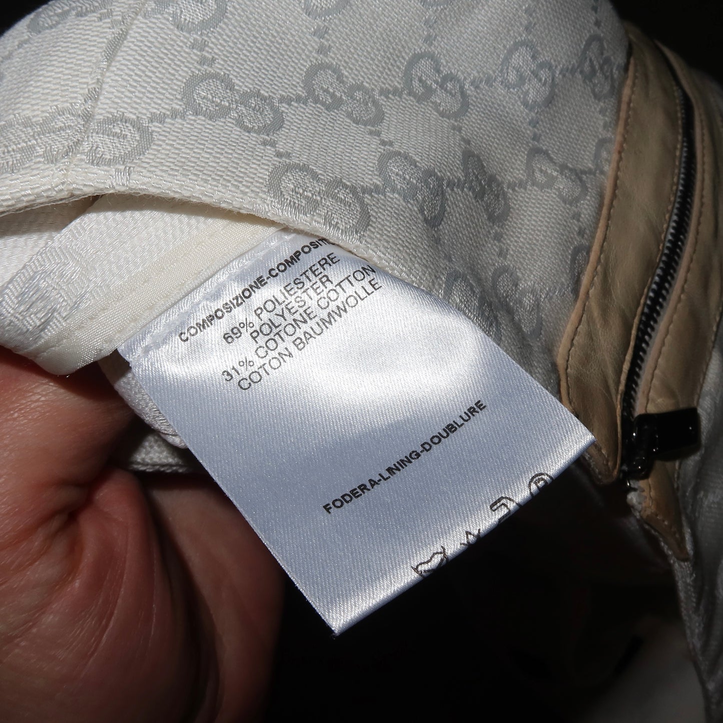 Gucci SS2000 Monogram Pencil Skirt