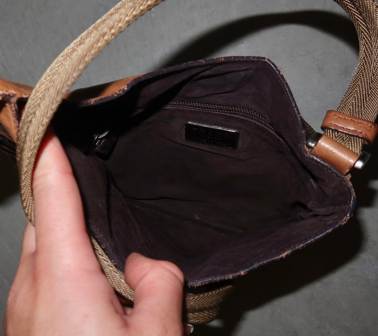 Prada AW1999 Leaves Messenger