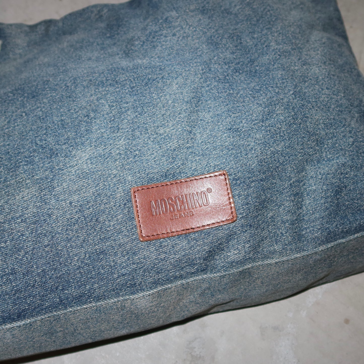 Moschino Denim Tote