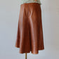 DKNY Leather Skirt