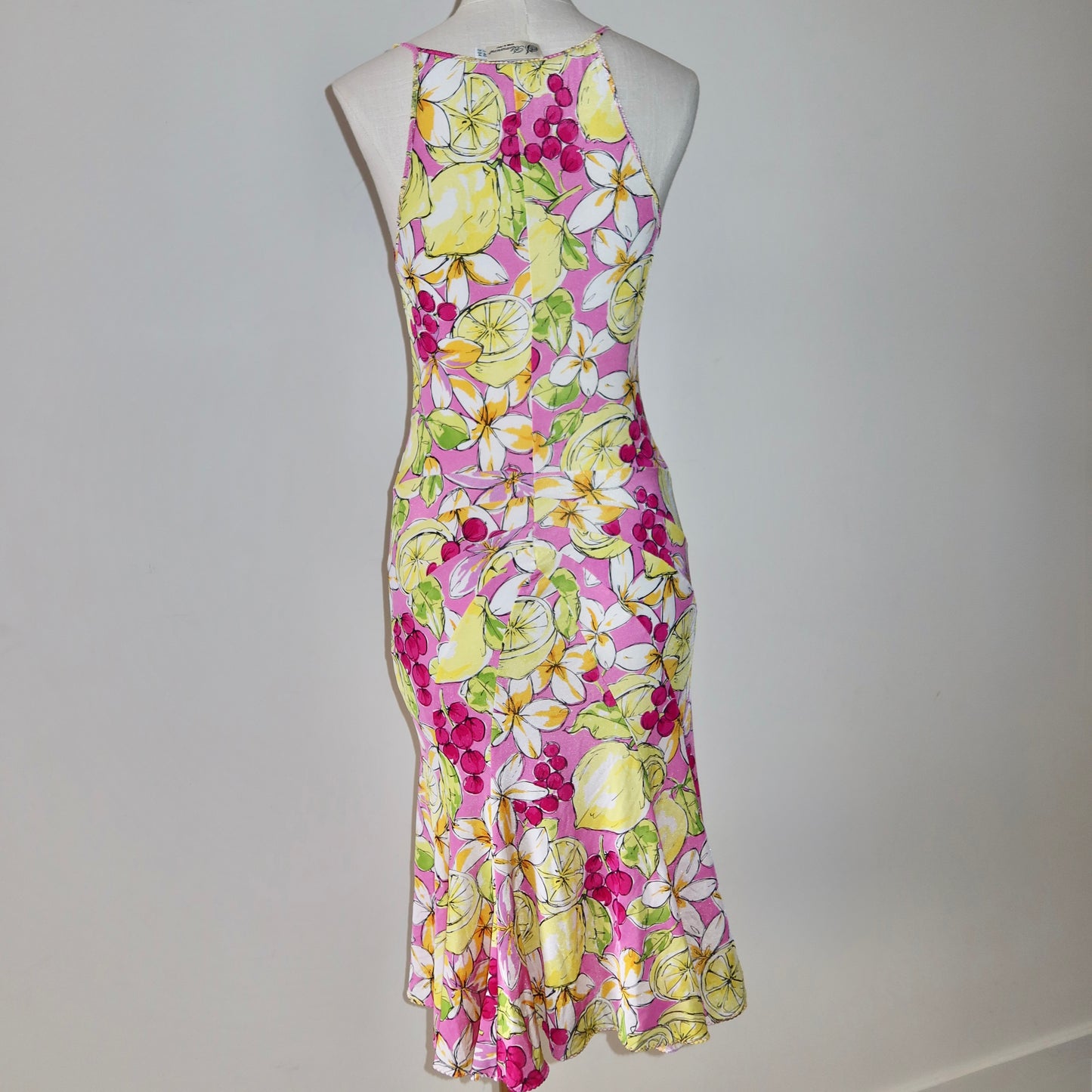 Blumarine Lemon Print Dress