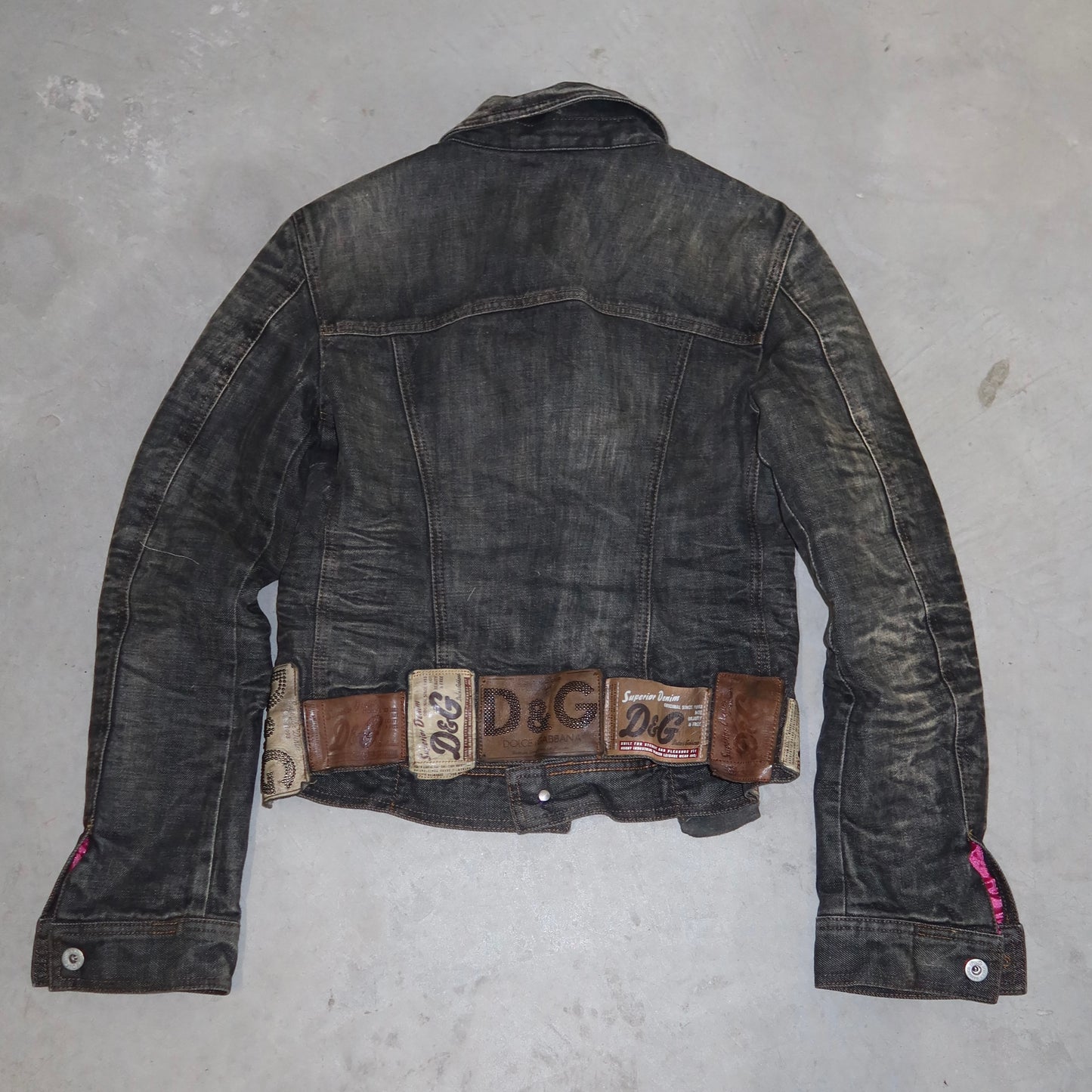 D&G Denim Patch Jacket