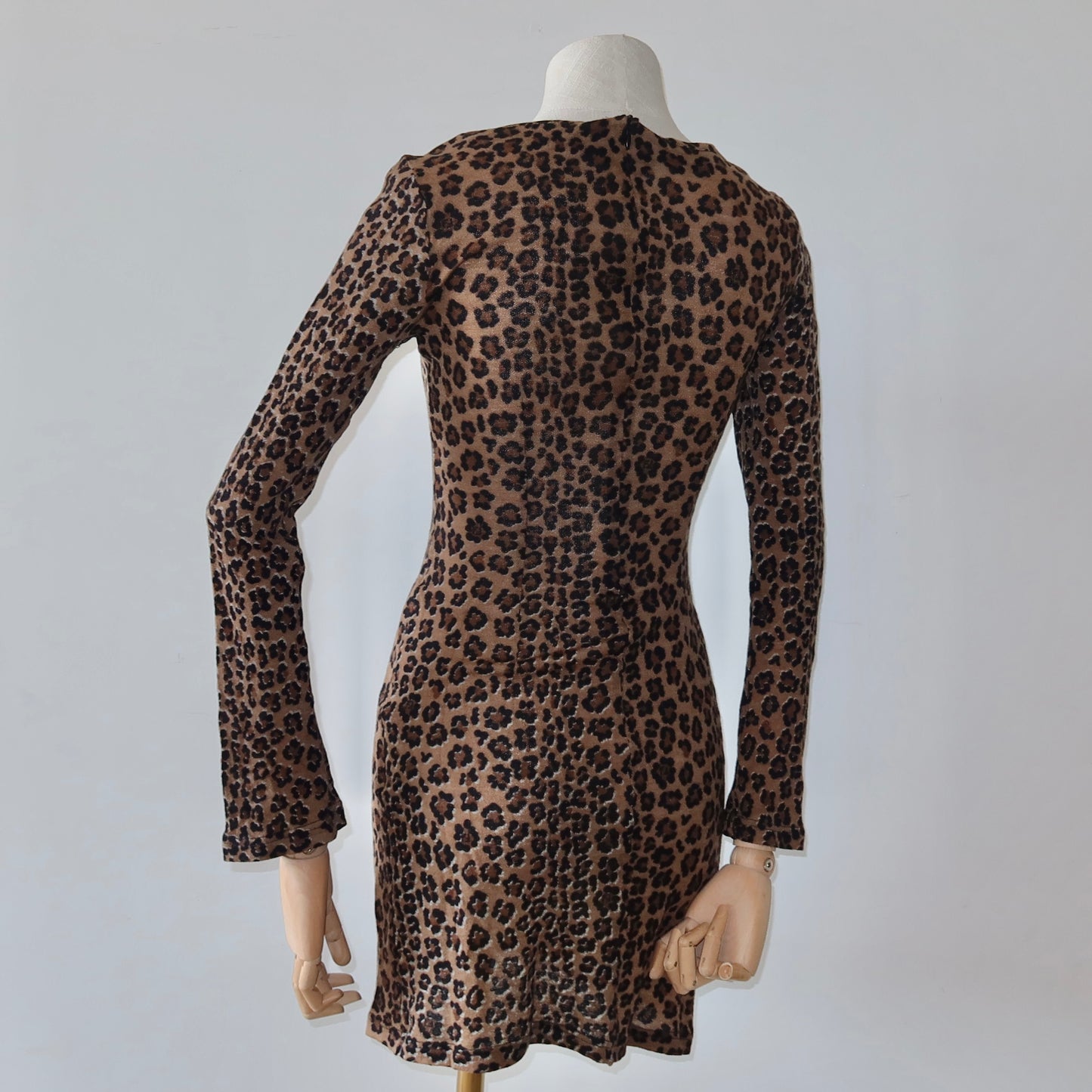 Fendi Leopard Print Mini Dress