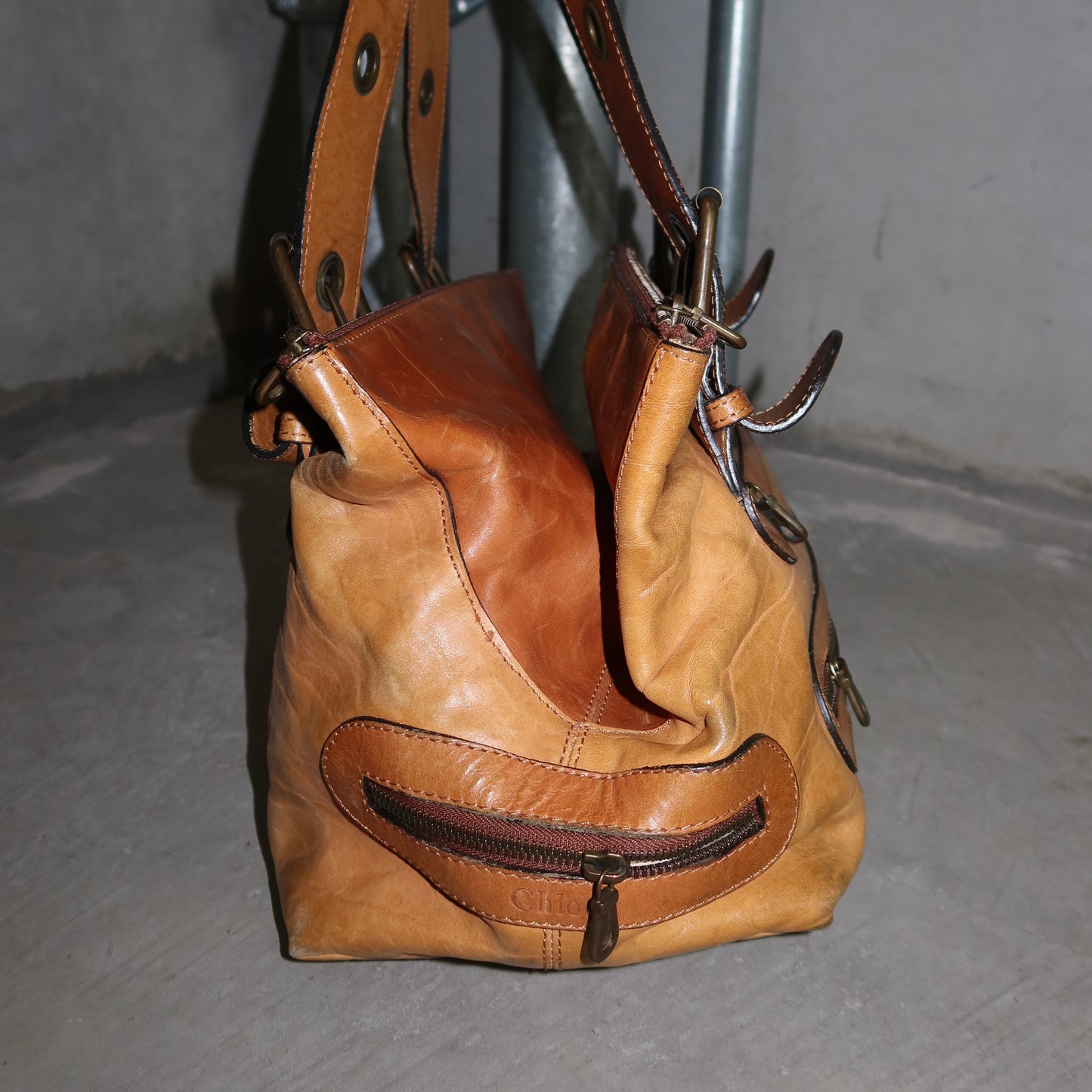 Chloé AW2003 Large Leather Camera Bag