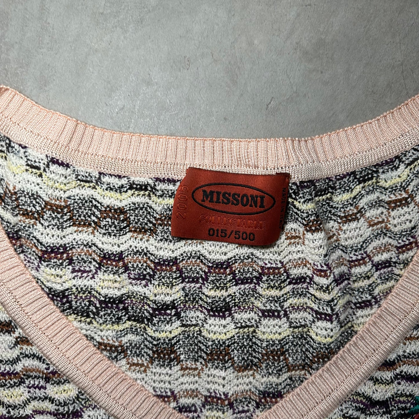 Missoni SS2005 Fruits Knit Tee