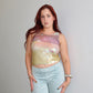 Moschino Sequin Tank