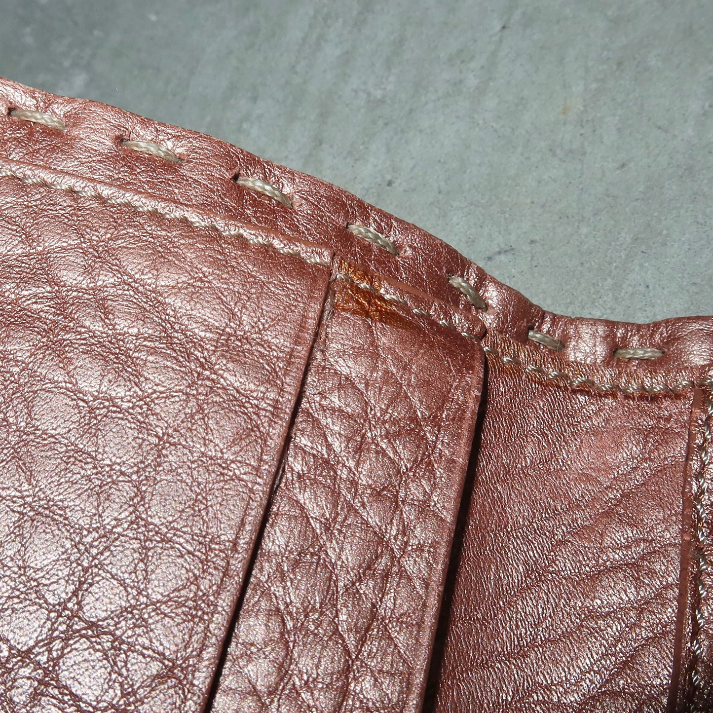 Fendi Selleria Metallic Pink Wallet