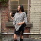 Vintage Rabbit Fur Poncho