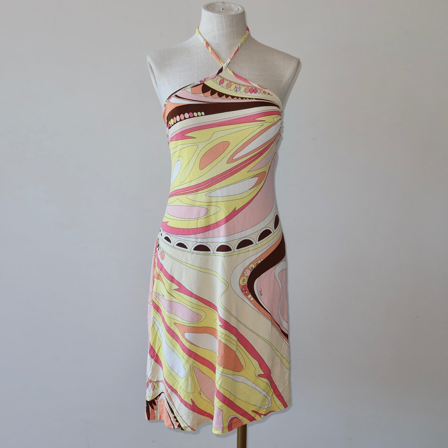 Emilio Pucci Halter Neck Dress