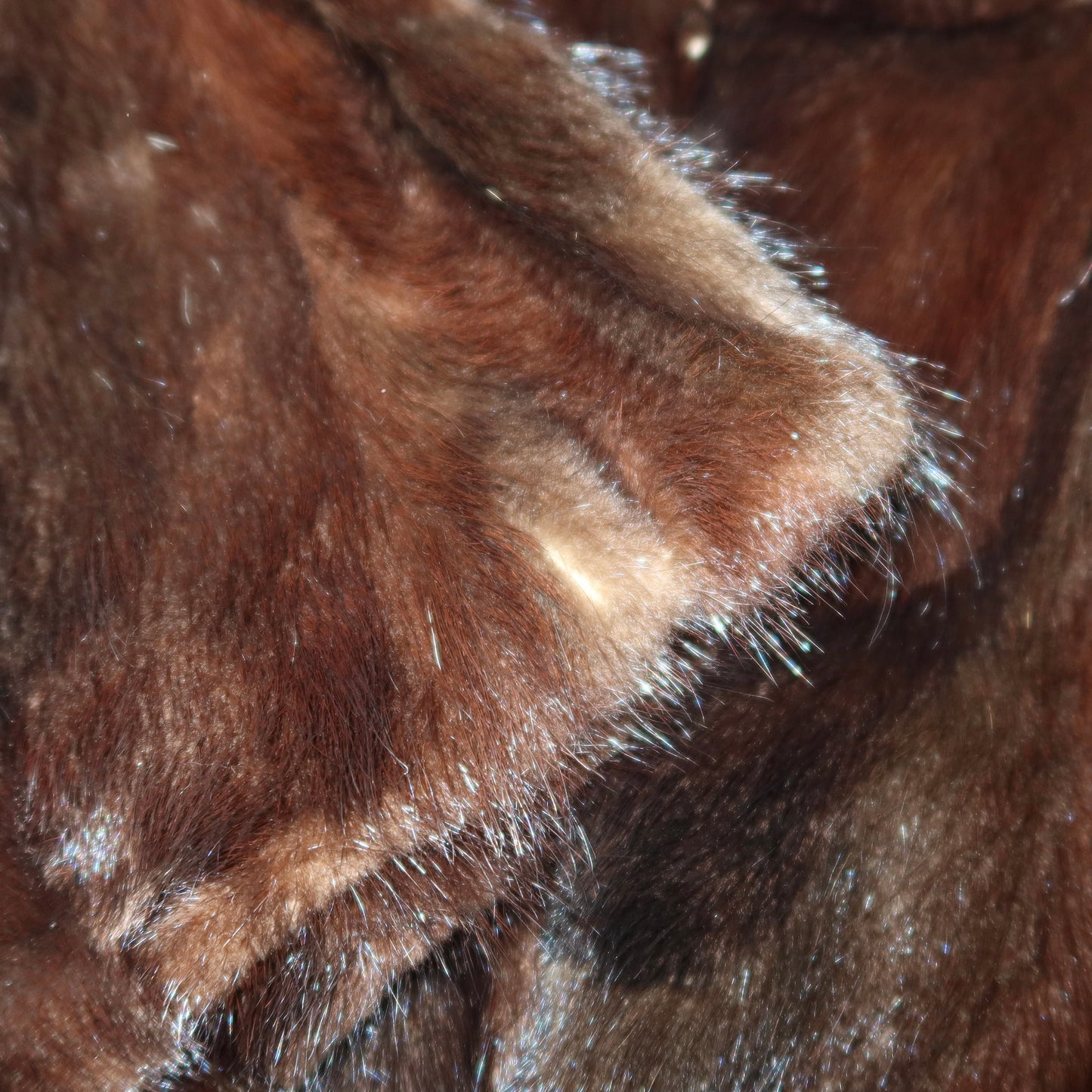 Cizenne Hooded Mink Fur Coat