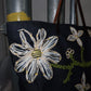 Fendi by Karl Lagerfeld Floral Denim Tote
