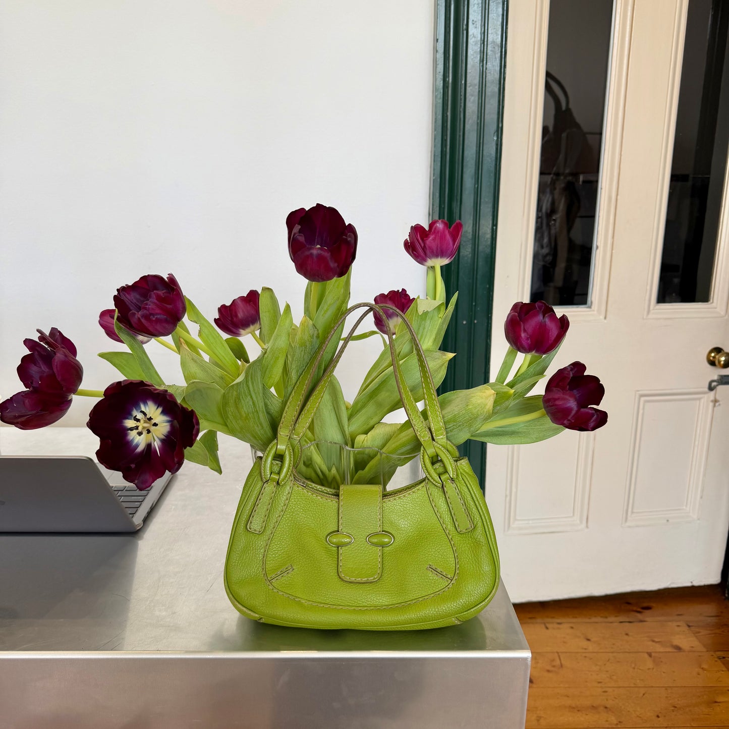 Tod’s Green Leather Bag