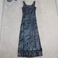 Emporio Armani SS1997 Floral Fringe Dress