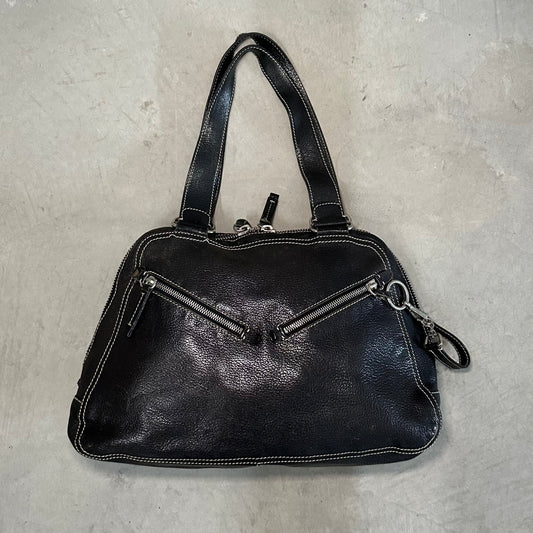 Prada Black Leather Handbag