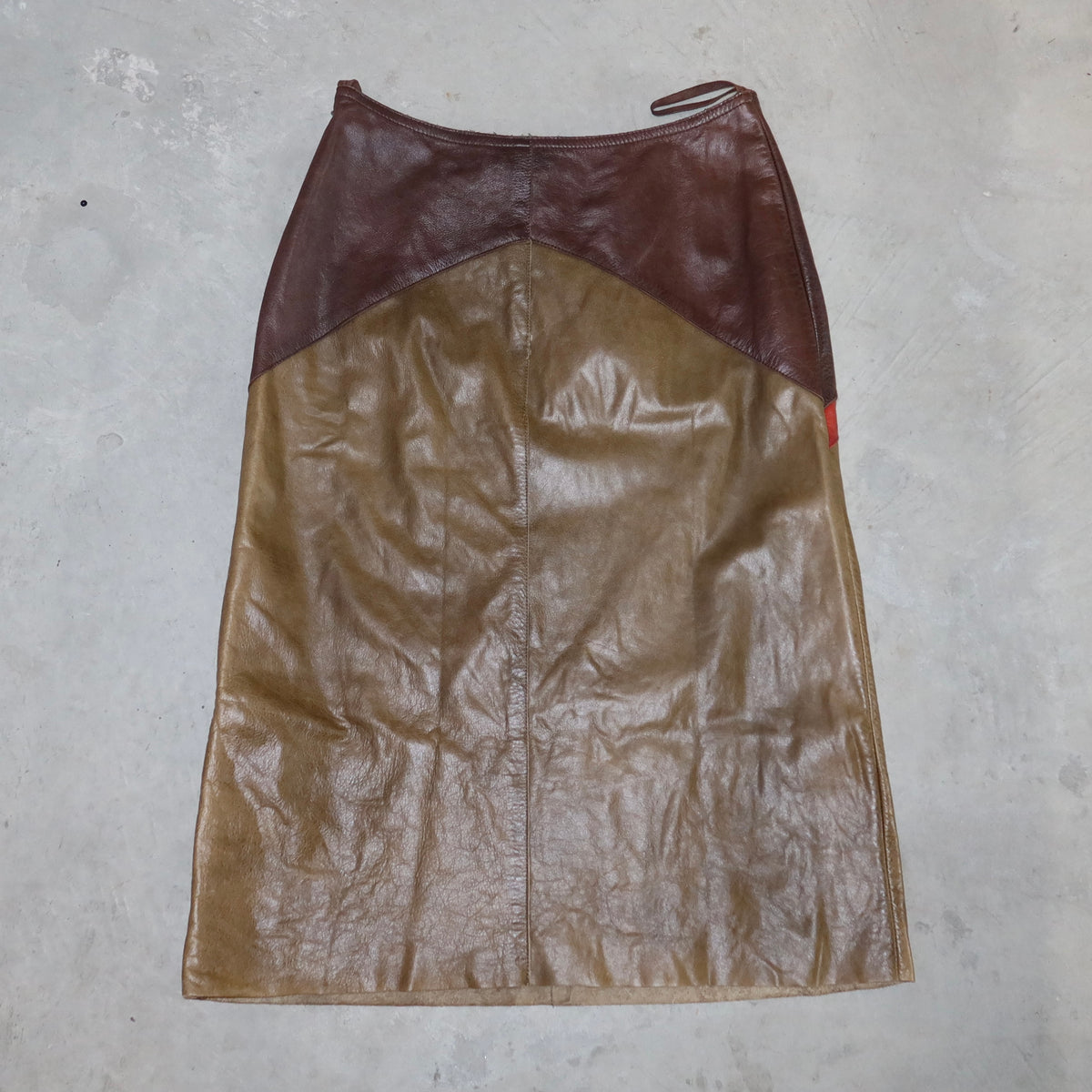 Isabel Marant AW2000 Leather Skirt