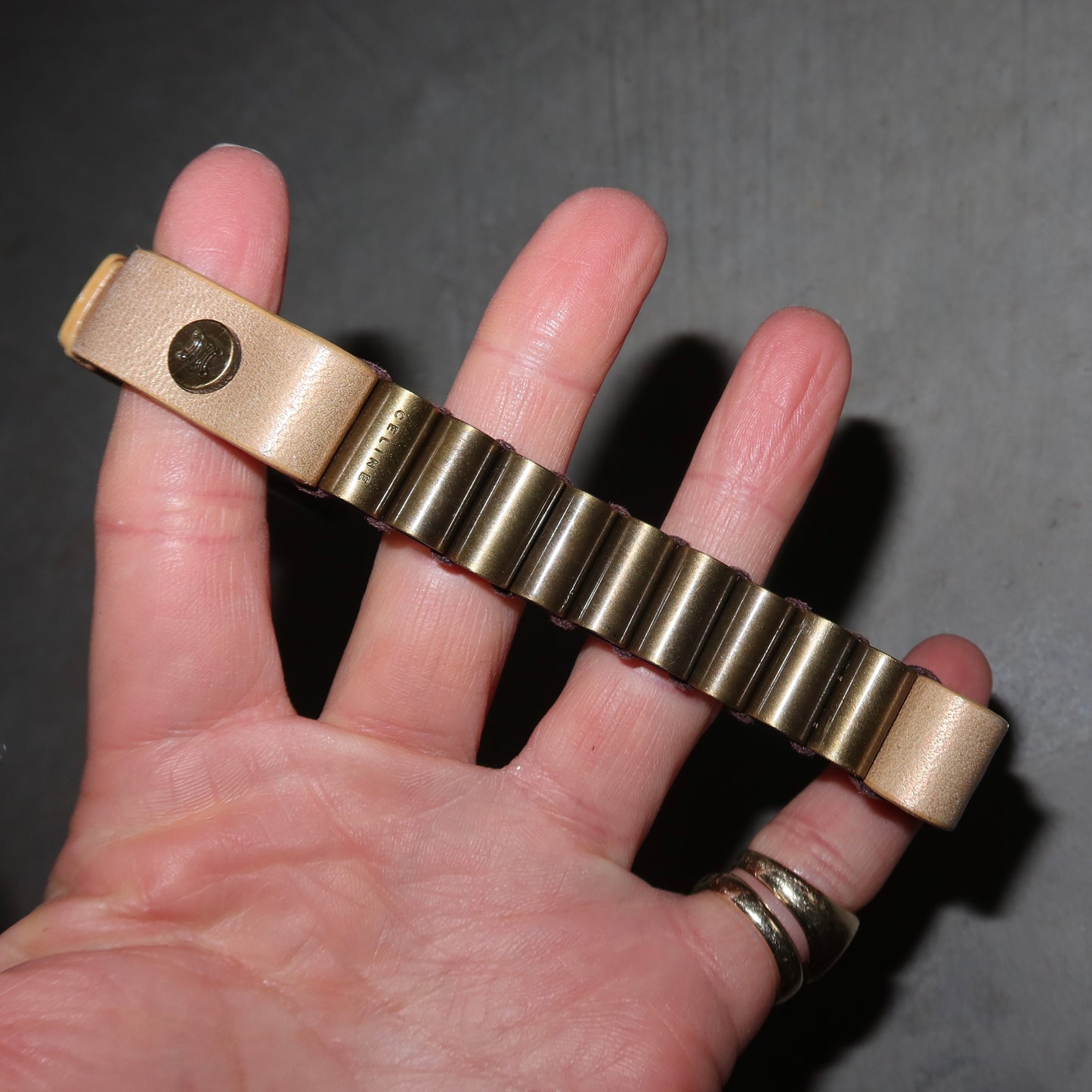 Celine SS2001 Bullet Casing Choker