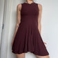 Marni Maroon Skater Dress