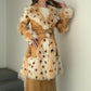 Vintage Italian Leather and Fur Coat