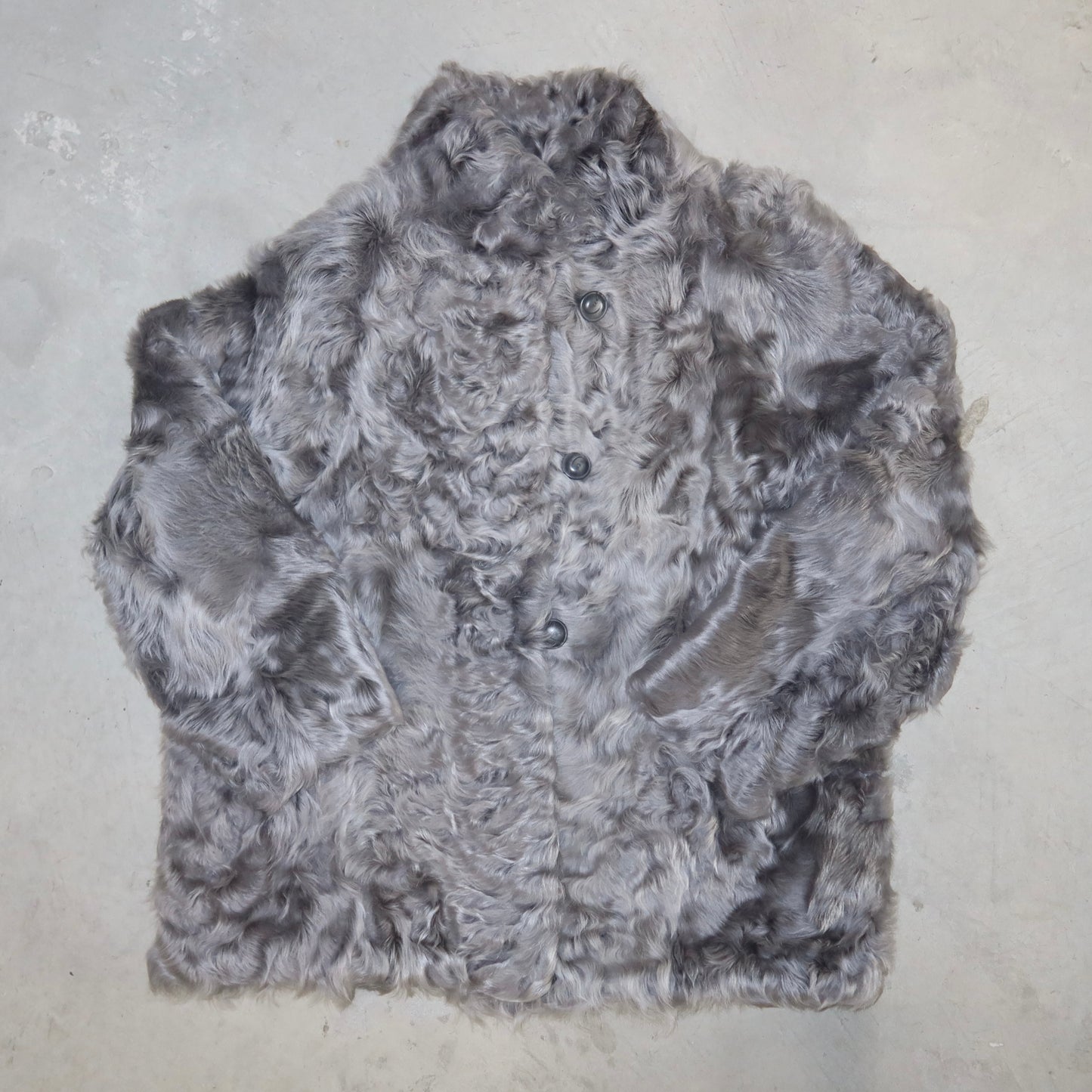 Vintage Lamb Fur Coat