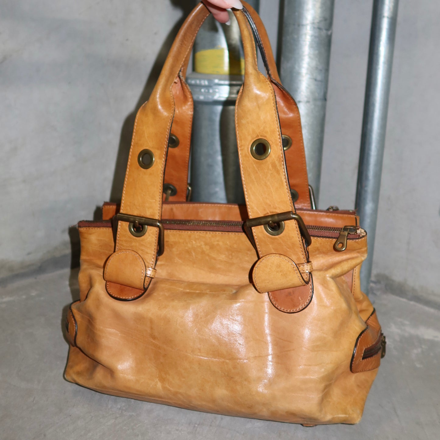 Chloé AW2003 Large Leather Camera Bag