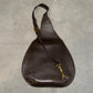 Gucci Brown Leather Horse-Bit Crossbody