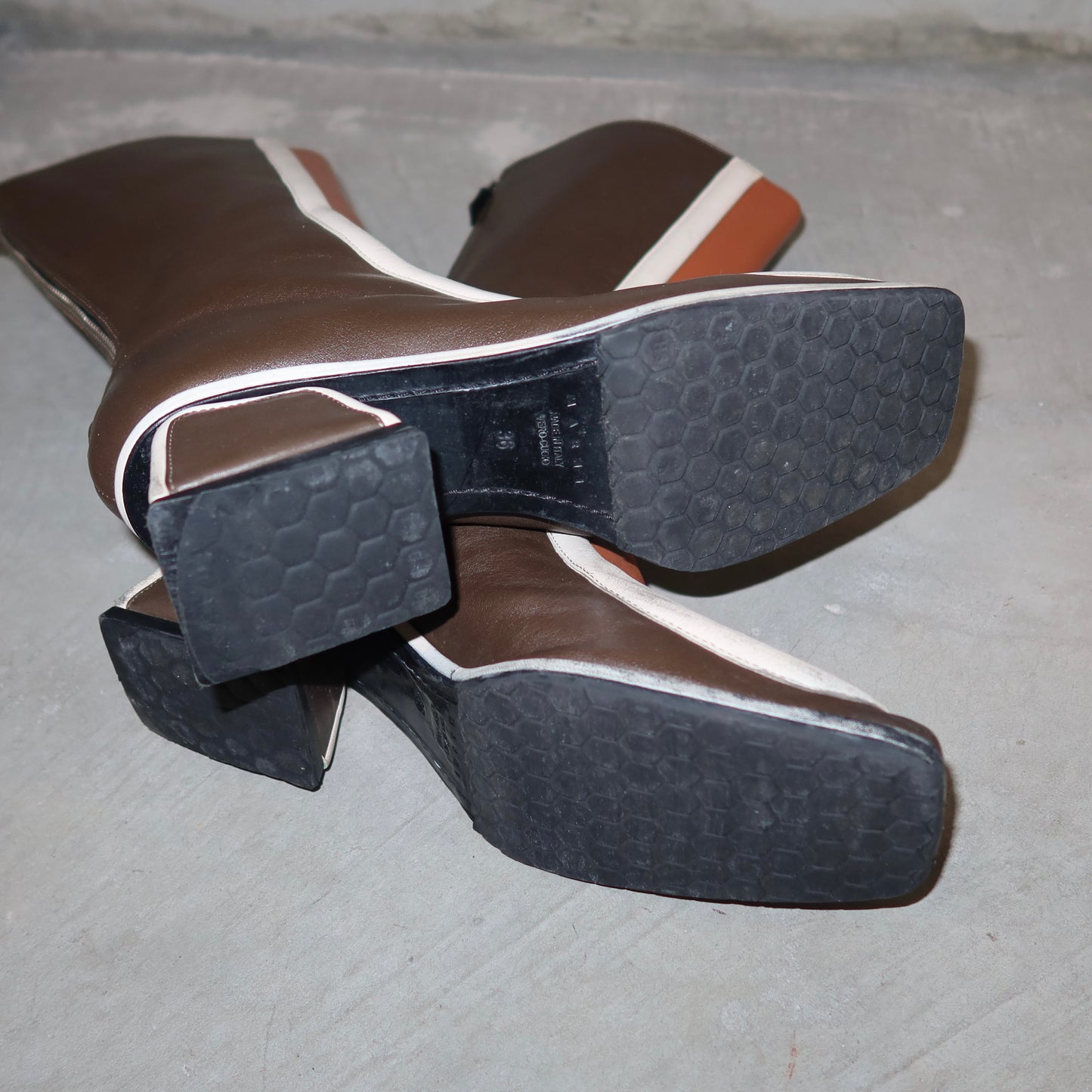 Marni Leather Boots (36)
