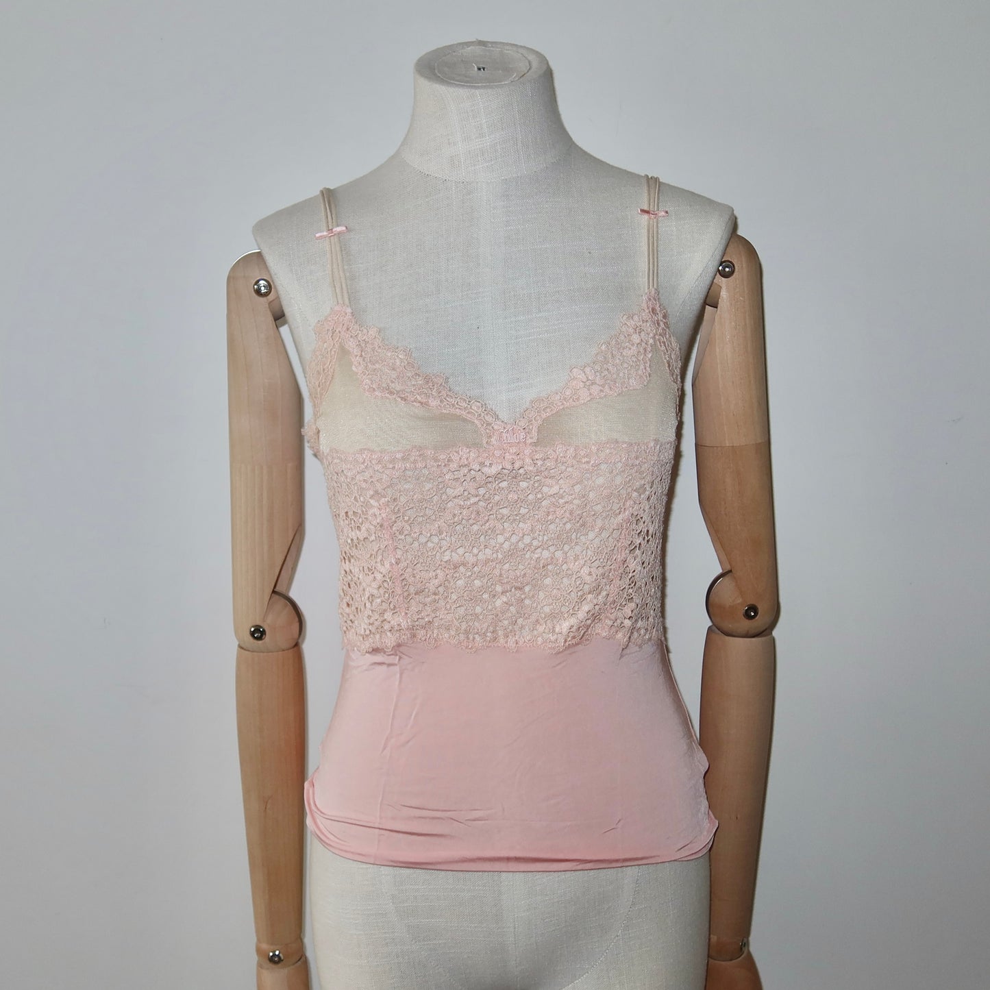 Chloé Lingerie Pink Lace Camisole
