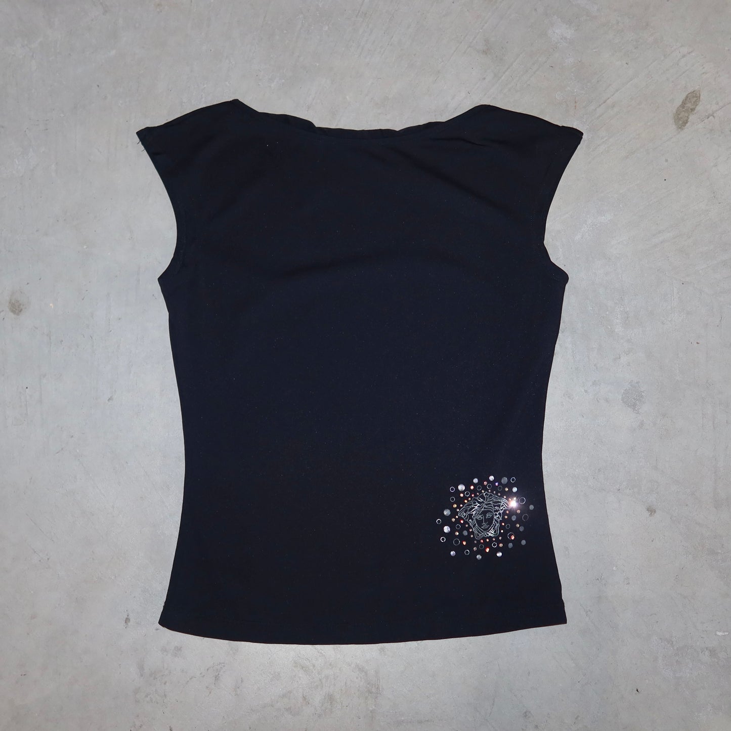 Versace Cap Sleeve Tee