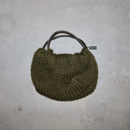 Sonia Rykiel Green Knitted Mini Domino